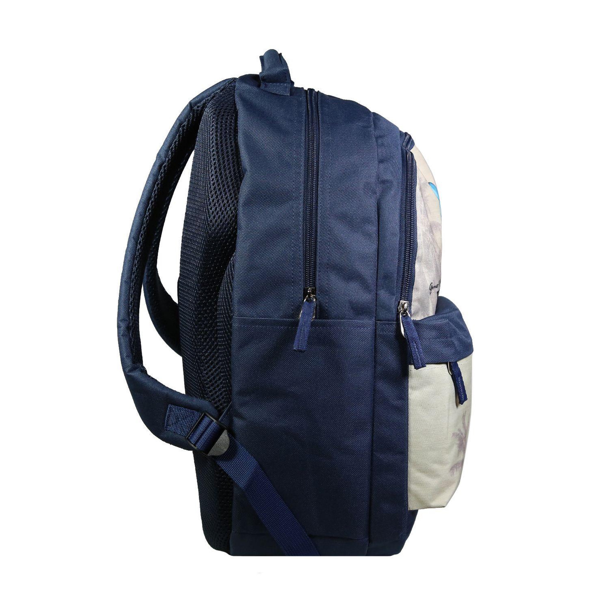 Voir la diapositive 3 : Bagtrotter BAGTROTTER Sac à dos 2 compartiments Offshore Beige Van & Surf