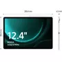 Samsung Tablette Android Galaxy Tab S9FE+ 12.4 128Go Argent