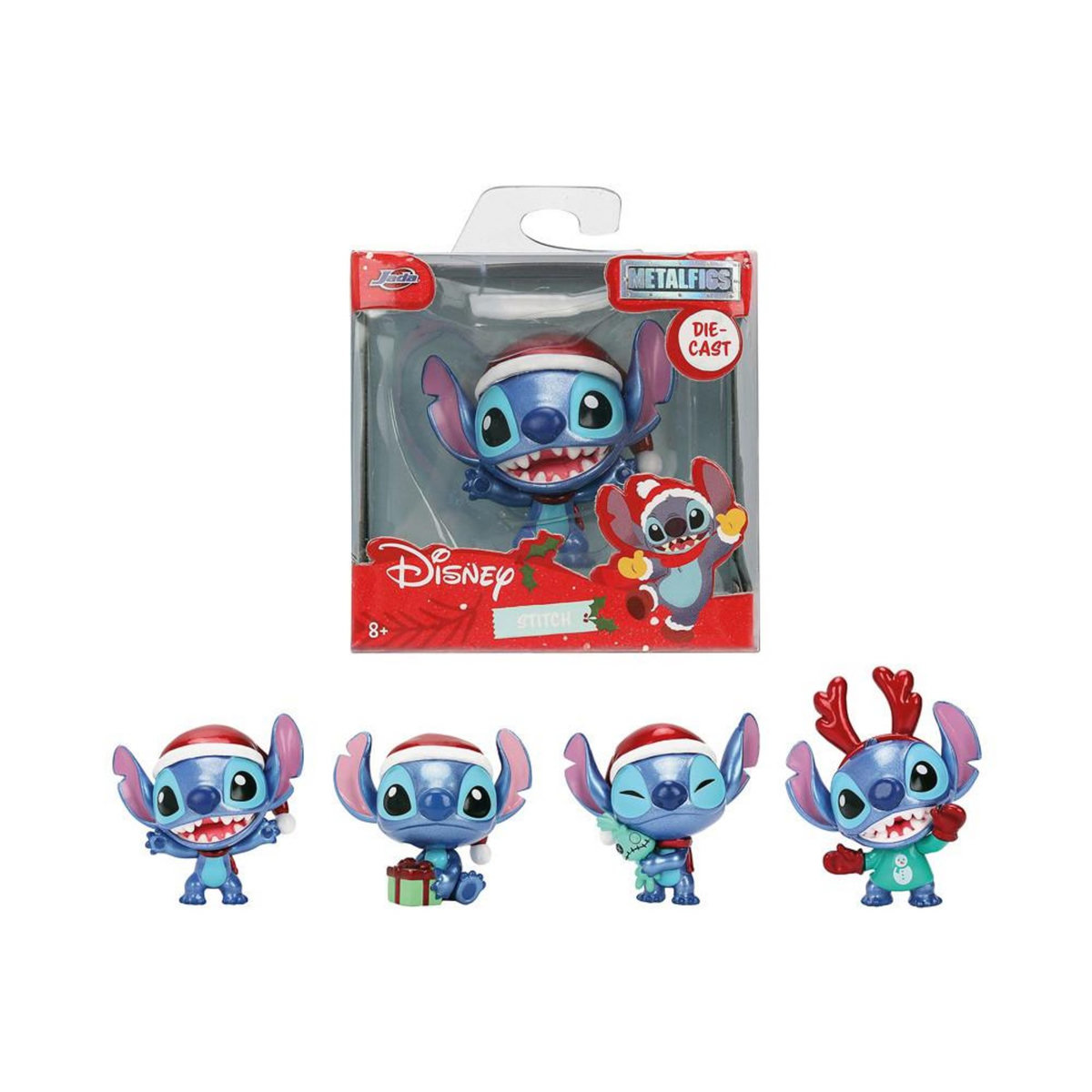 JADA Figurine Noël Stitch 6 cm Modèle choisi aléatoirement Smoby SMY9385261300W0