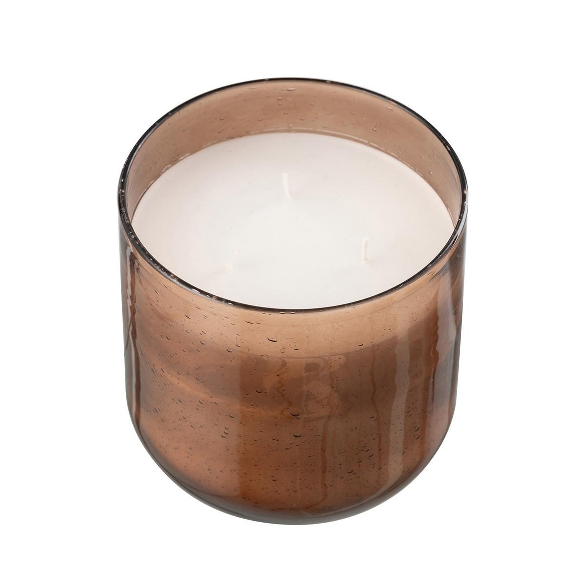 Voir la diapositive 2 : J-LINE Bougie parfumée en verre  li-ly  15cm land