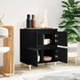 Voir la diapositive 3 : VIDAXL Buffet Noir 60x35x70 cm Bois d'ingenierie