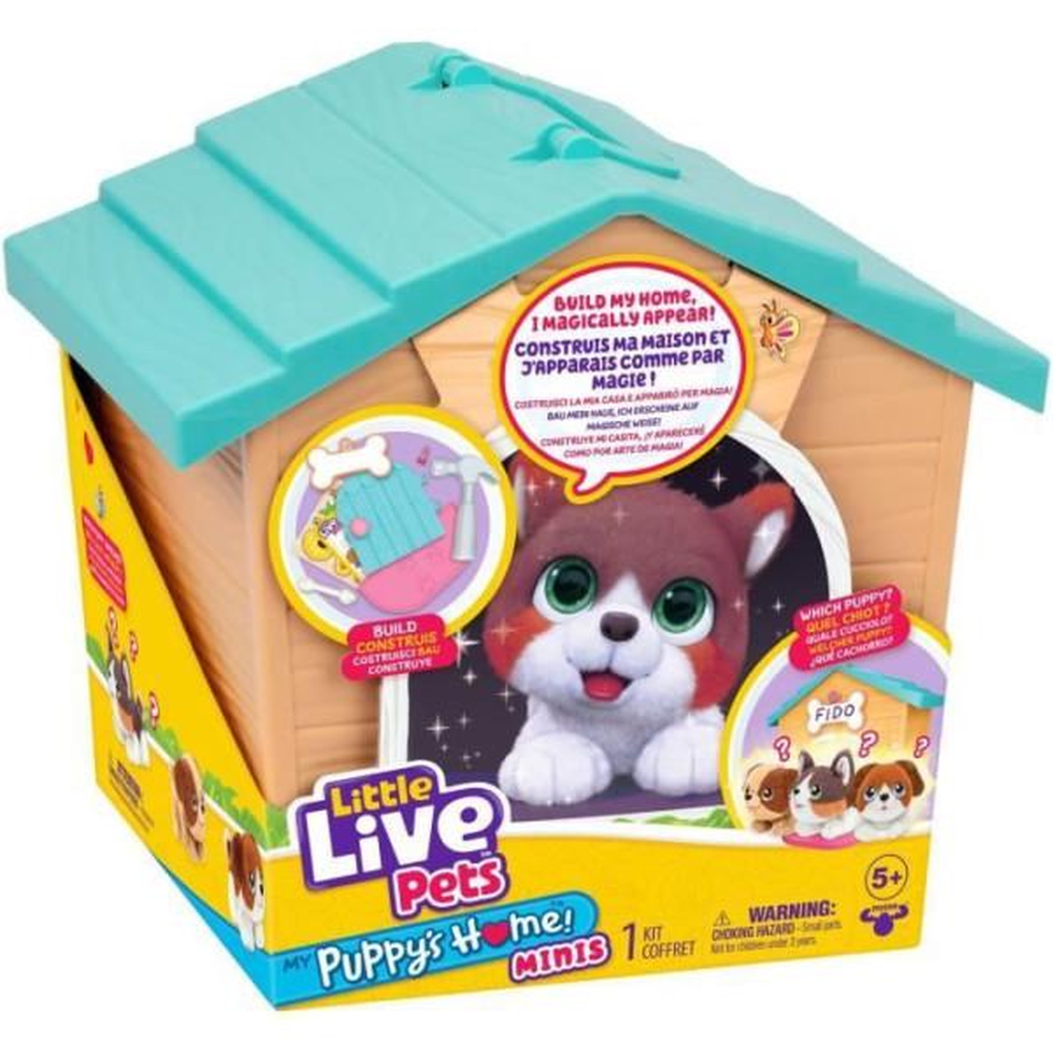 MOOSE TOYS Niche surprise - Moose Toys - Chien orange - Modele aléatoire - Accessoires inclus - 5 ans et plus