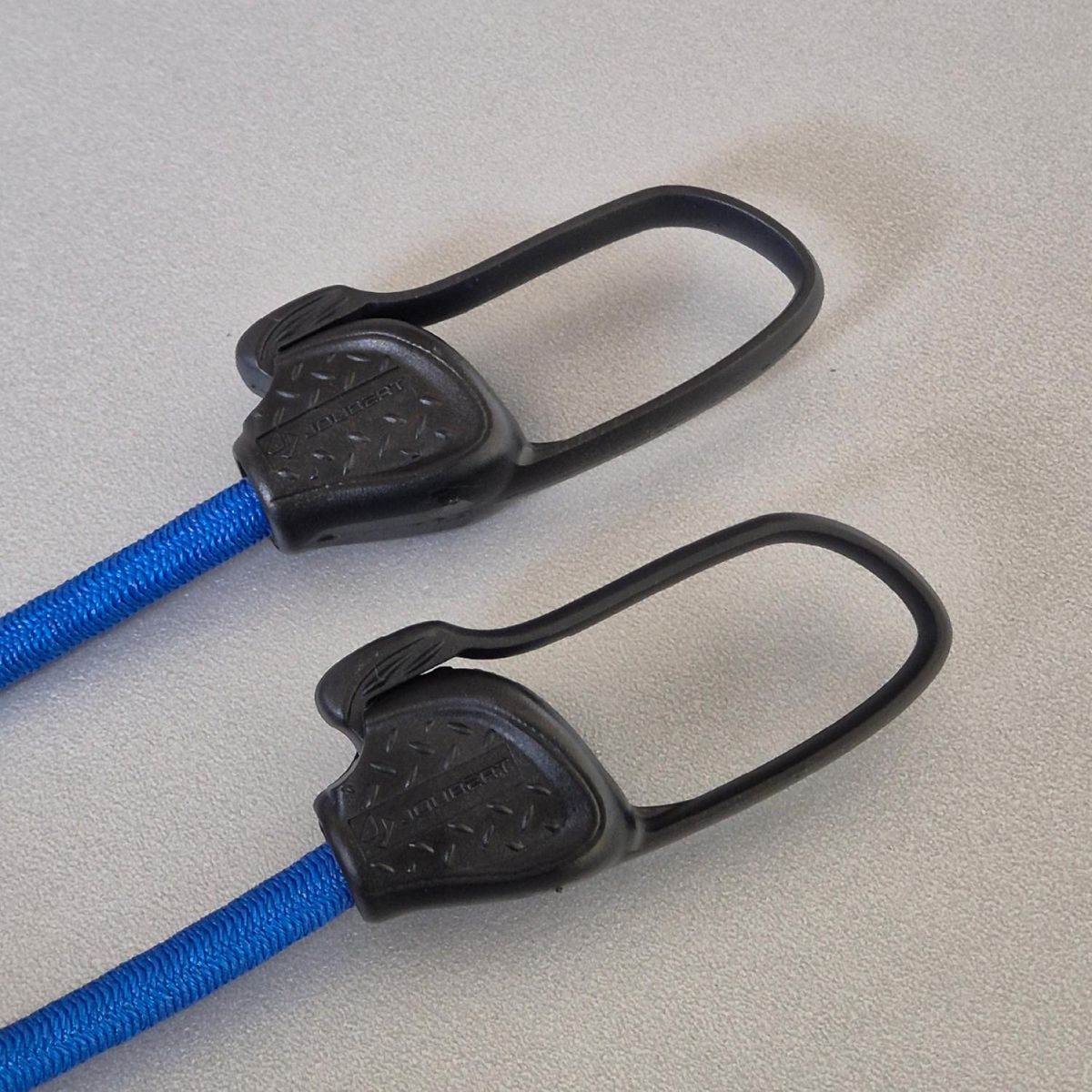 LINXOR Lot de 10 tendeurs sandows sécurisés et normés avec passant piton - Bleu