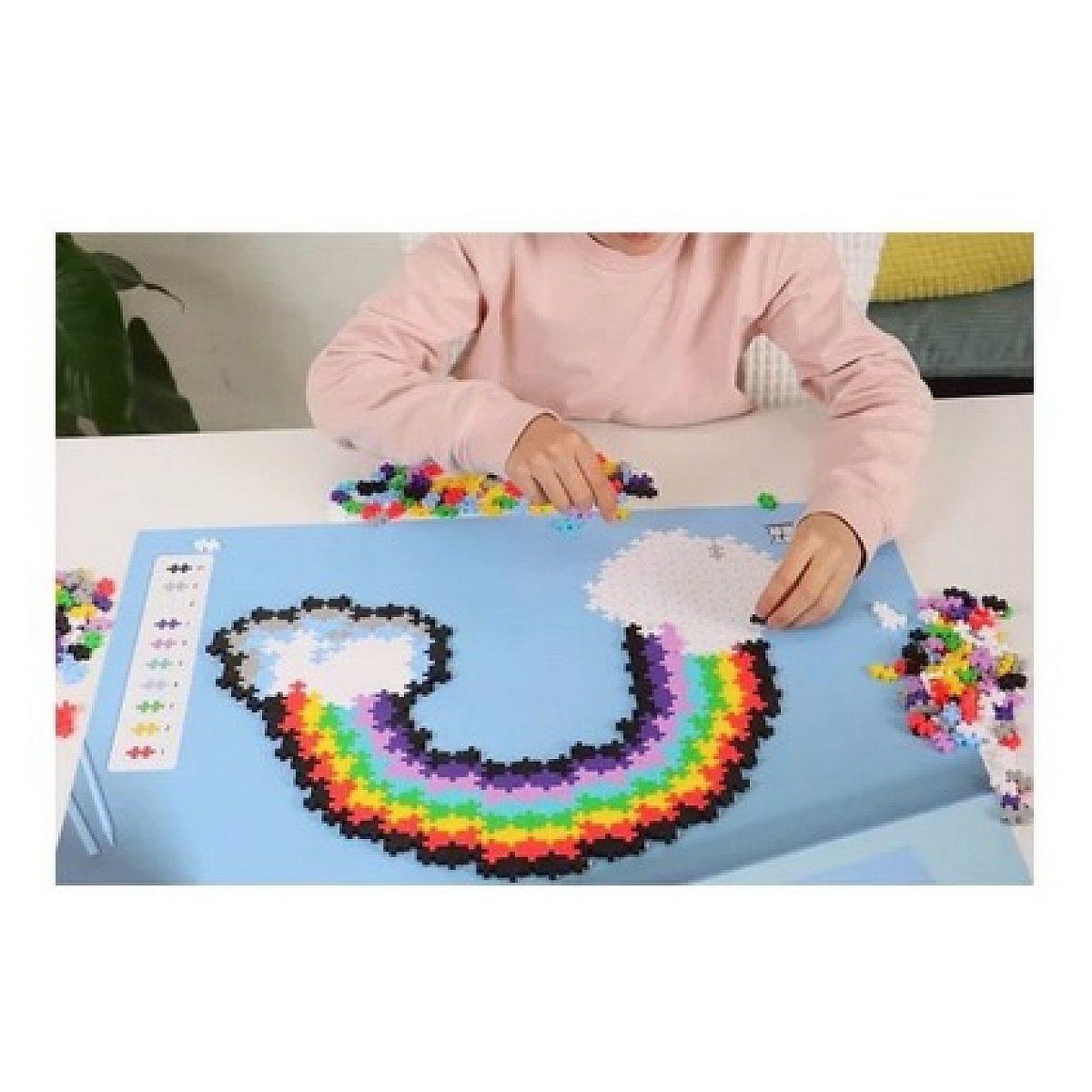Voir la diapositive 2 : PlusPlus Arc en ciel 500 pcs  pixels