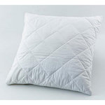 Home collection Lot de 2 protège oreiller 100% polyester 205gsm matelasse / respirant. Coloris disponibles : Blanc