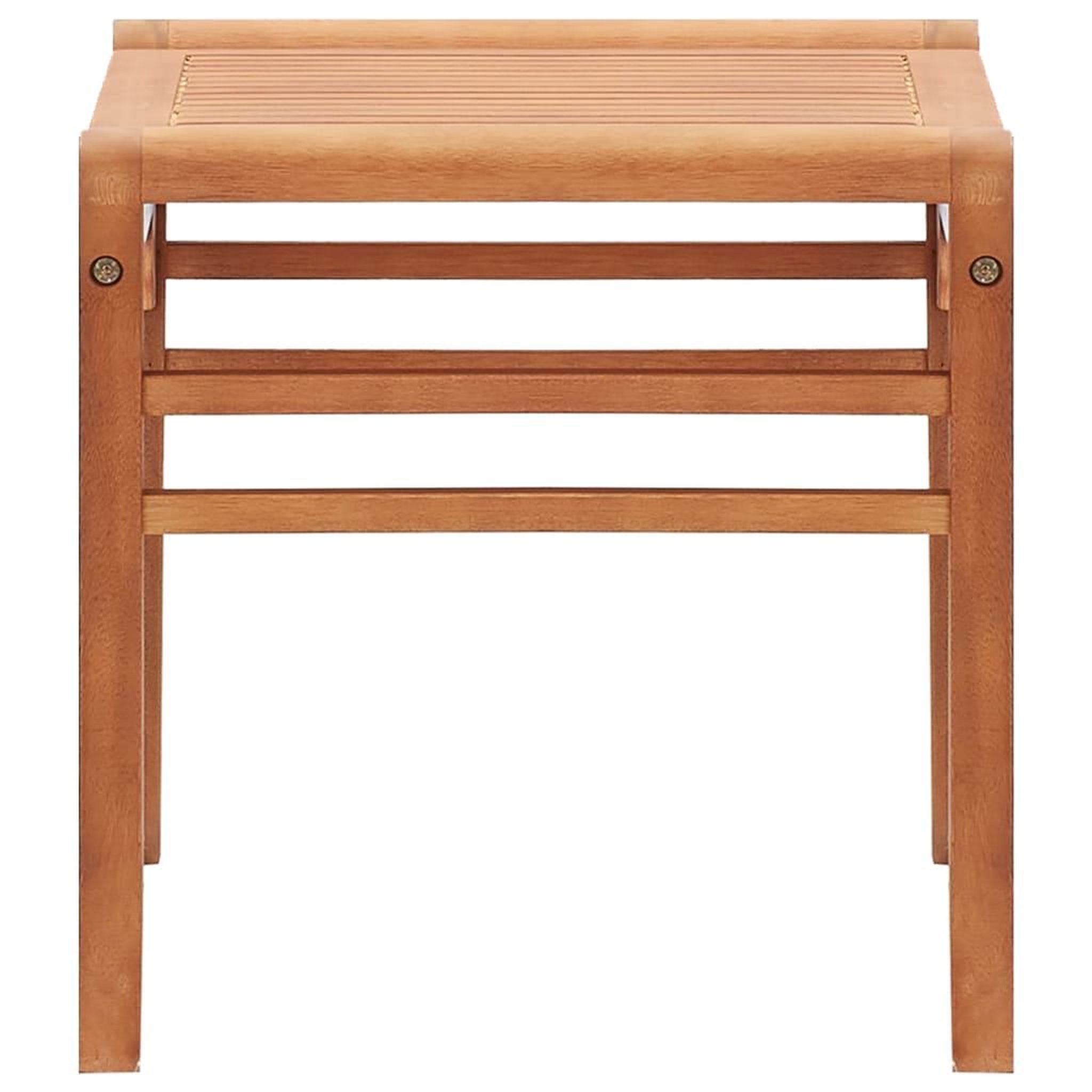 Voir la diapositive 3 : VIDAXL Banc de jardin 64 cm Bois d'eucalyptus solide