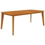 Voir la diapositive 2 : VIDAXL Table de jardin 200x100x75 cm Bois d'acacia solide