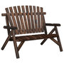 Voir la diapositive 3 : VIDAXL Ensemble de salon de jardin 5 pcs bois massif d'epicea