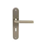 CENTRALE BRICO 2 Poignées De Porte Tolbiac Trou De Clé Inspire, Aluminium, 195 Mm