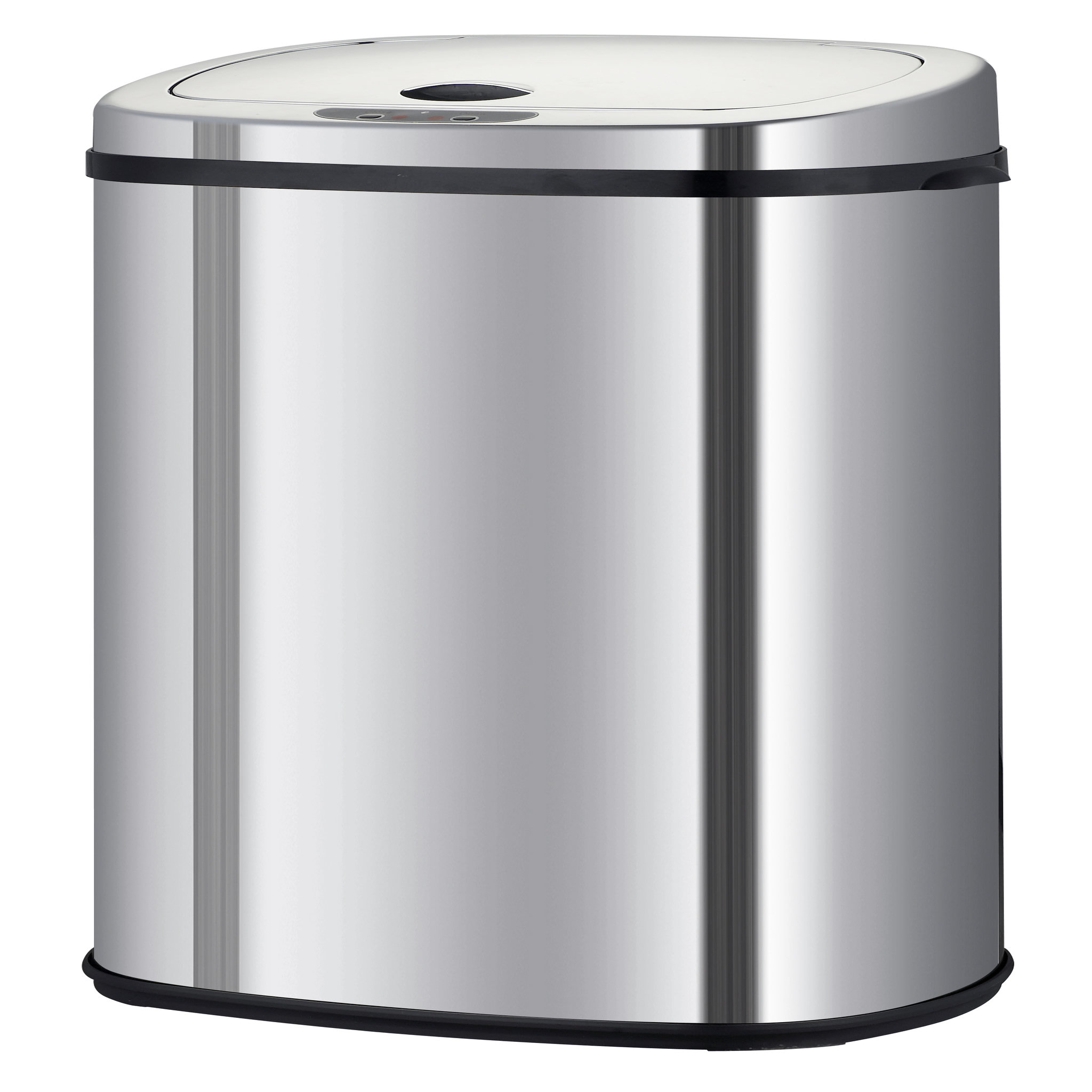 KITCHEN MOVE Poubelle automatique 42L carrée Inox LARGO