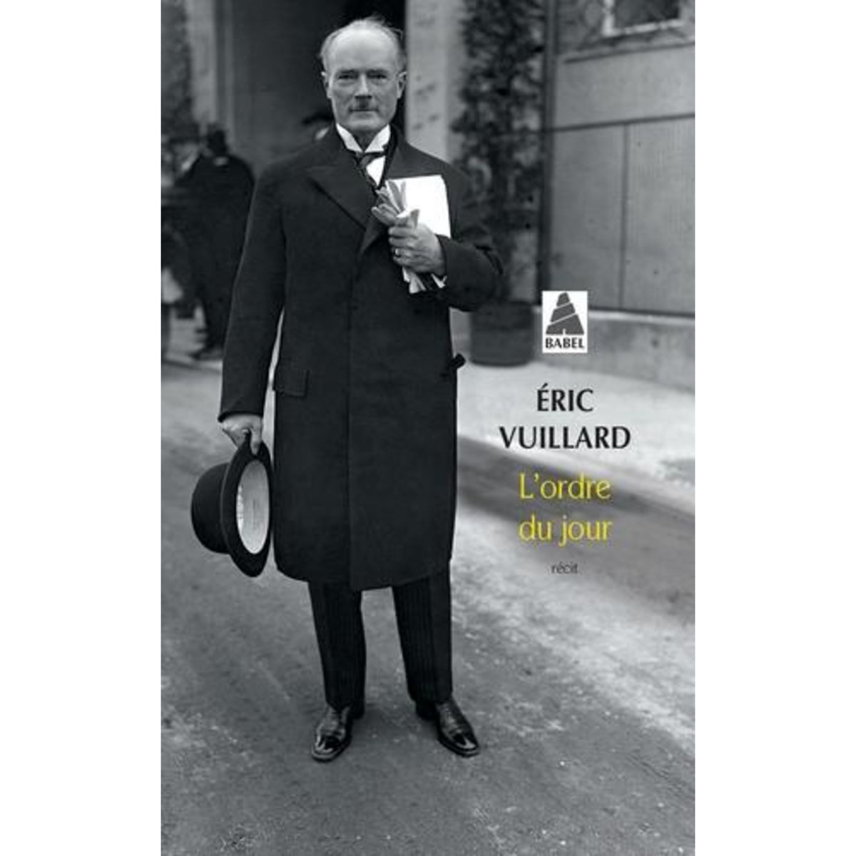 L'ORDRE DU JOUR, Vuillard Eric