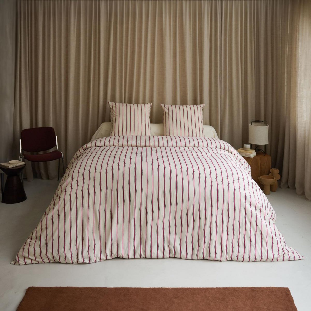 DODO Pack Housse de couette + Taie(s) d'oreiller Coton Zéphir