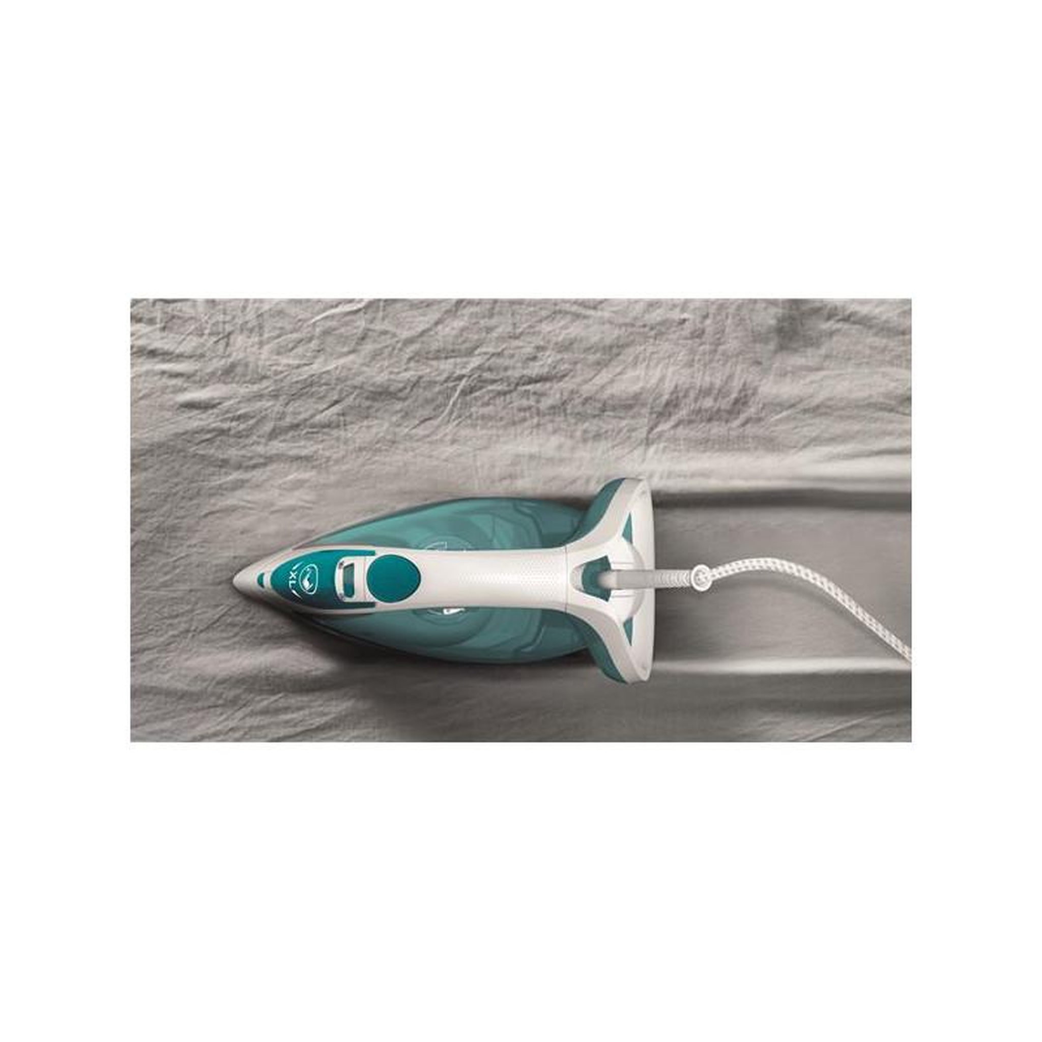 Voir la diapositive 4 : CALOR Fer à repasser vapeur 2400w 45g/mn - fv5721c0