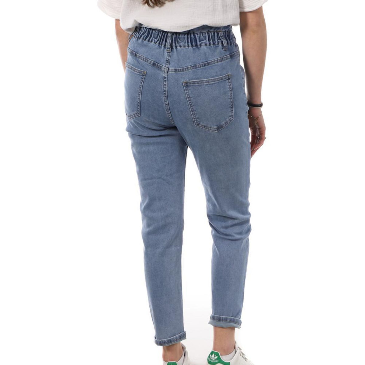 MONDAY PREMIUM Jean Mom Fit  Femme Monday Premium Elastique