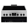 Voir la diapositive 3 : ELECTROLUX Cuisinière vitrocéramique 58l 4 feux inox - LKR664166X