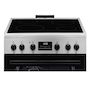 Voir la diapositive 3 : ELECTROLUX Cuisinière vitrocéramique 58l 4 feux inox - LKR664166X