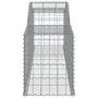 Voir la diapositive 5 : VIDAXL Paniers a gabions arques 13 pcs 300x50x60/80 cm fer galvanise