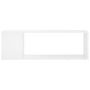 Voir la diapositive 3 : VIDAXL Meuble TV Blanc 100x24x32 cm Bois d'ingenierie