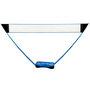 Voir la diapositive 4 : PLAY4FUN Set de Badminton complet avec filet 295 x 38 x 154 cm, raquettes, volants et étui de rangement