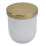 Paris Prix Bougie Parfumée & Couvercle  Mystic  8cm Blanc