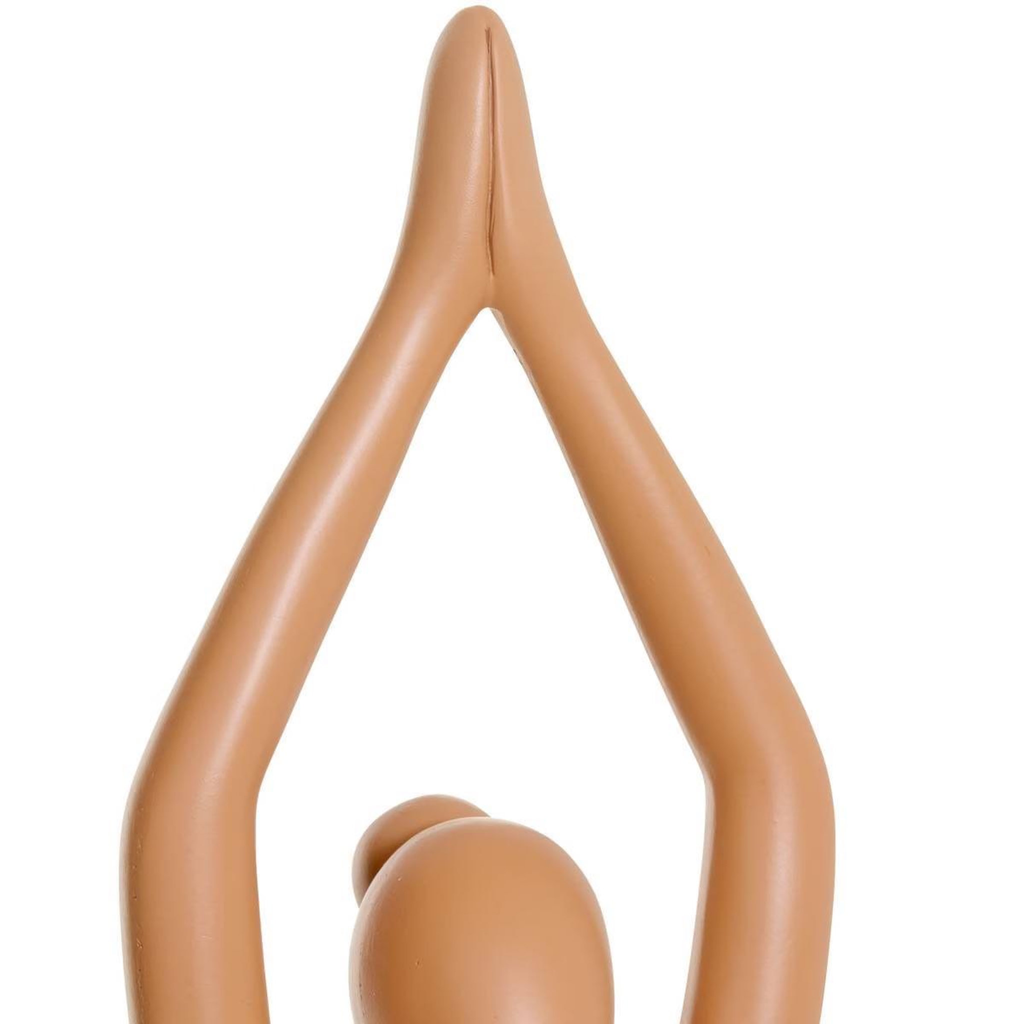 Voir la diapositive 2 : ATMOSPHERA Statuette femme yoga  sien  38cm jaune
