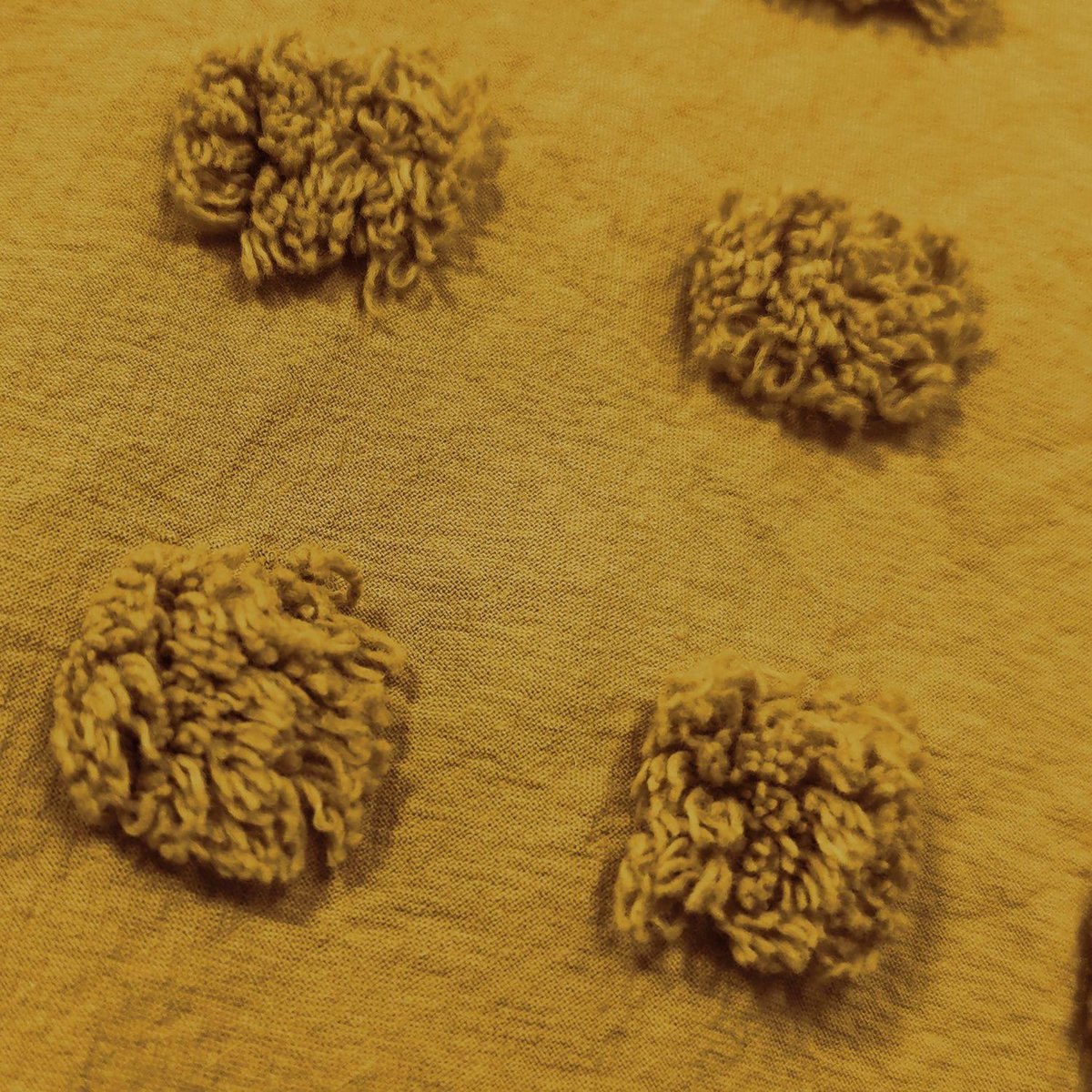 ATMOSPHERA Parure de lit en coton lavé Tuft - 240 x 220 cm