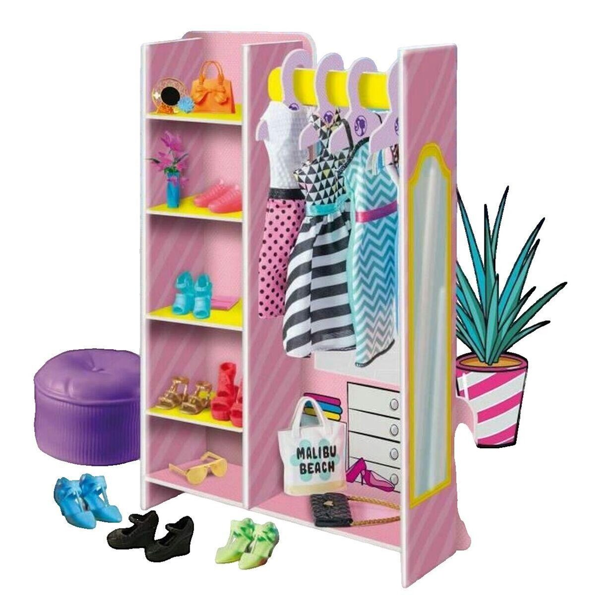 Liscianigiochi Ensemble de jeu Barbie Fashion Boutique Lisciani