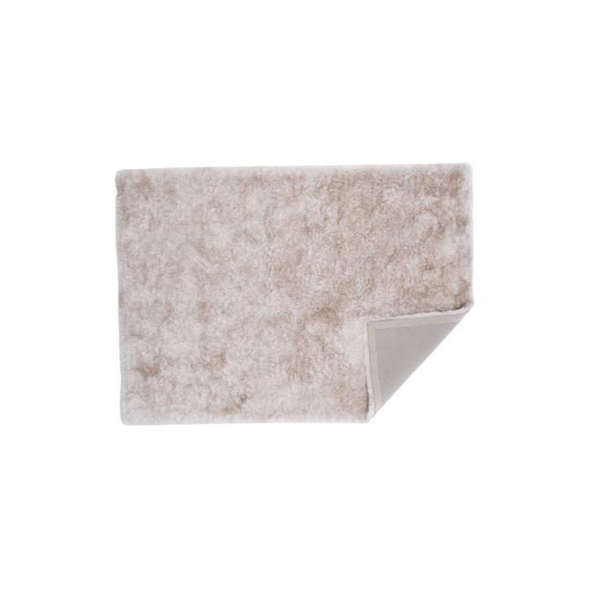 Paris Prix Tapis Déco Shaggy  Shiva  201x302cm Champagne