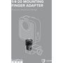 Voir la diapositive 4 : GOPRO Adaptateur caméra sport Mounting Finger Adapte