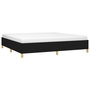 Voir la diapositive 3 : VIDAXL Cadre de lit sans matelas noir 200x200 cm tissu