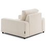 Voir la diapositive 3 : LISA DESIGN Pivoine - fauteuil en velours texturé