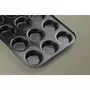 MYWAY Moule à muffins avec revêtement anti-adhésif - 32 x 24 cm - En acier carbone - Convient aux fours