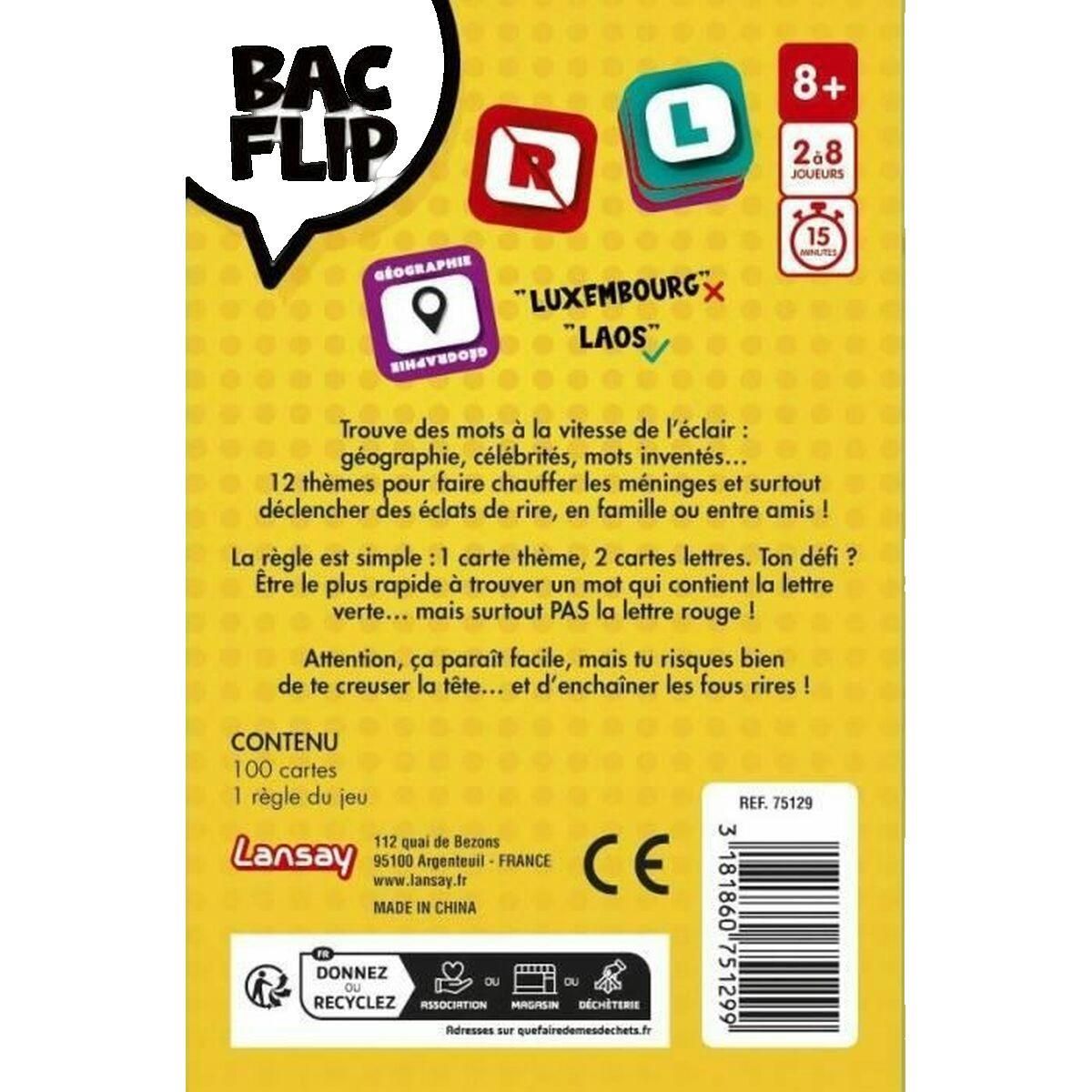 LANSAY Jeu d'ambiance Lansay Bac Flip