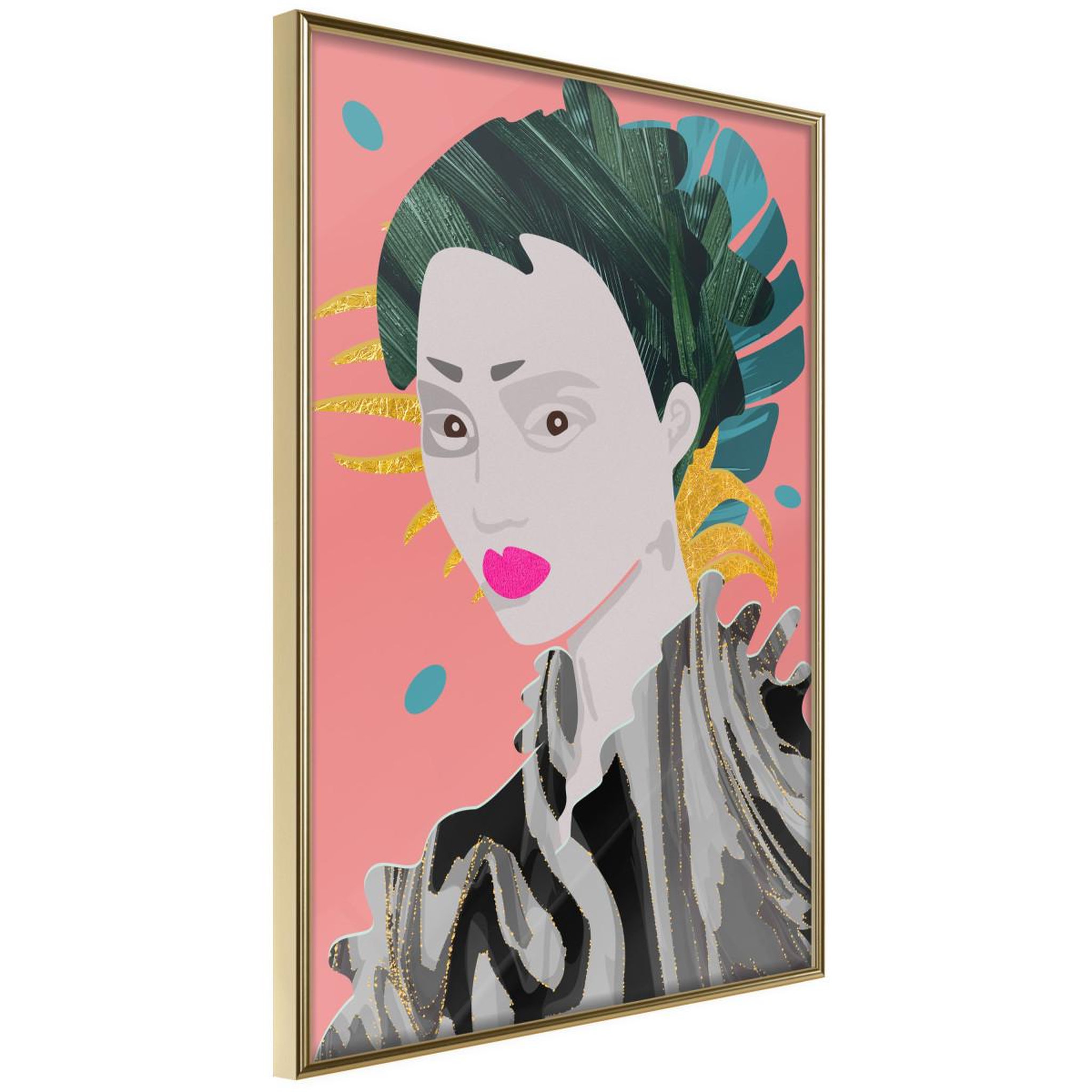 Paris Prix Affiche Murale Encadrée  Geisha