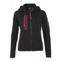 GEOGRAPHICAL NORWAY Sweat zippé Noir Fille Geographical Norway Getincelle