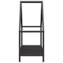Voir la diapositive 6 : VIDAXL Portant de bois chauffage noir 60x25x60 cm