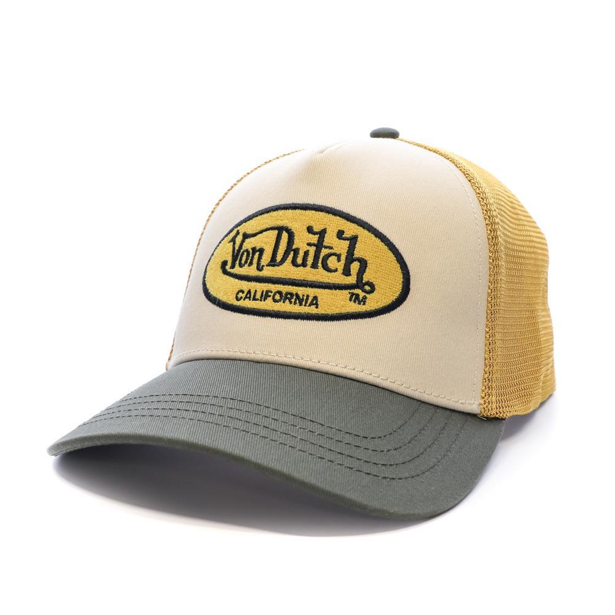 Voir la diapositive 1 : VON DUTCH Casquette Beige/Jaune Homme Von Dutch Ahig