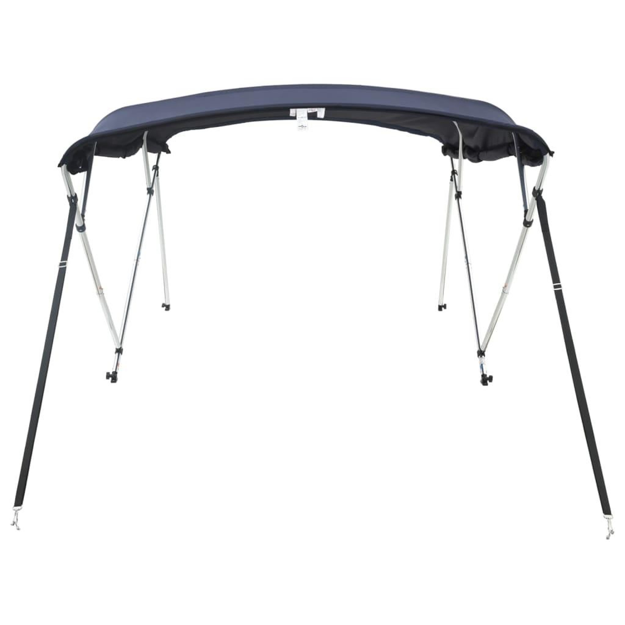 Voir la diapositive 5 : VIDAXL Toit bimini a 4 arceaux parois laterales 243x(170-182)x137 cm