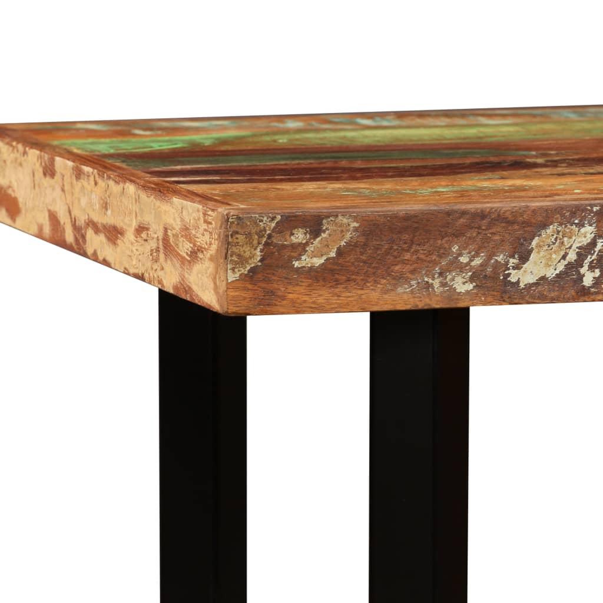 Voir la diapositive 5 : VIDAXL Ensemble de bar 5 pcs Bois de recuperation massif