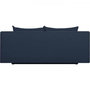 Voir la diapositive 5 : MARKET24 TEIJO Banquette convertible 3 places avec coffre de rangement - Tissu Bleu - L187 x P91 x H82 cm