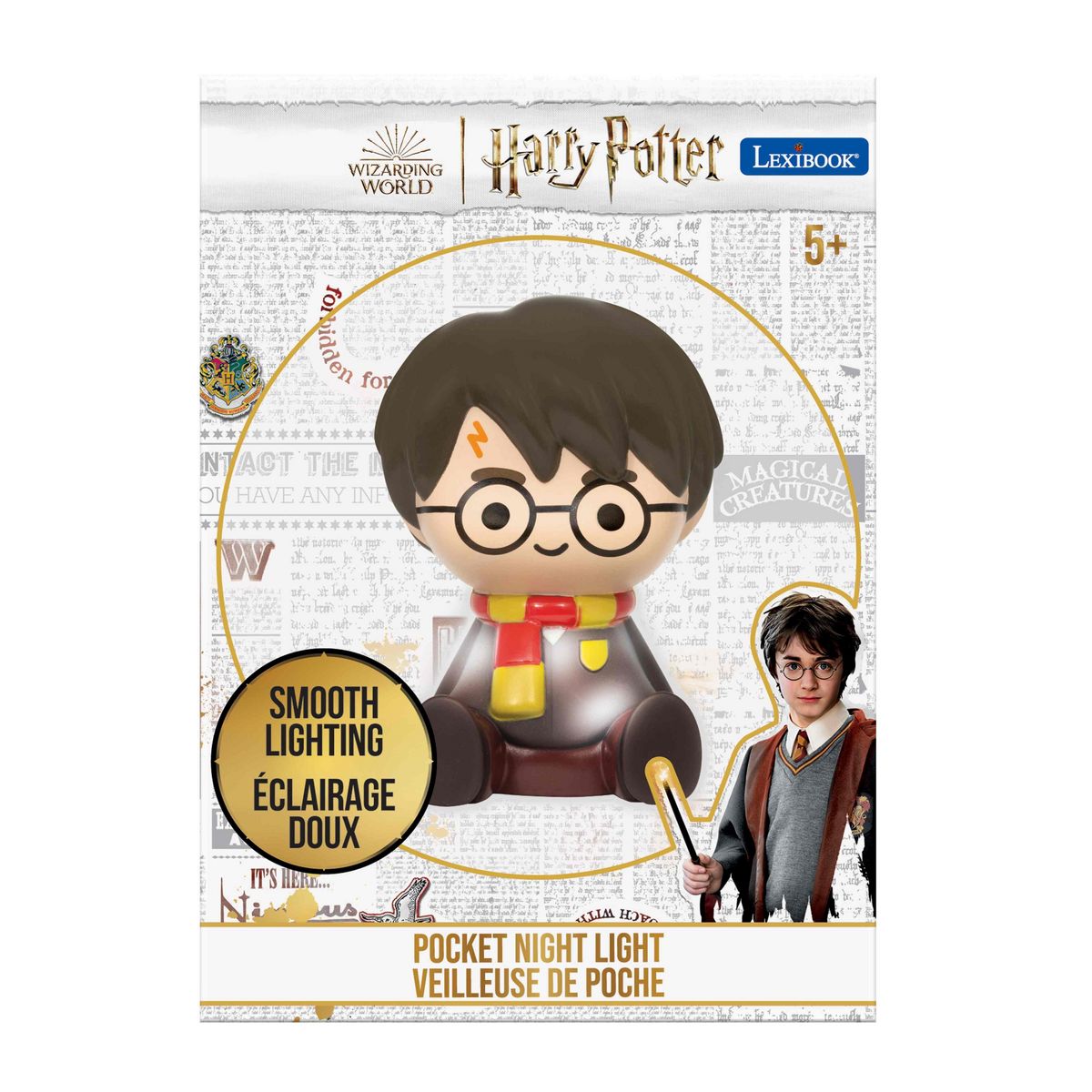 Lexibook Veilleuse Harry Potter en 3D avec variation de couleurs