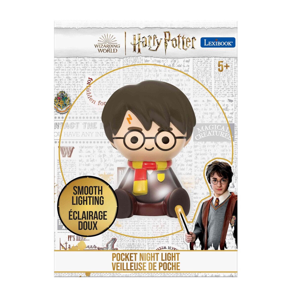 Lexibook Veilleuse Harry Potter en 3D avec variation de couleurs