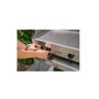 Voir la diapositive 3 : KRAMPOUZ Plancha gaz 3000w plaque inox 54x33cm - PFSB2MA-KR