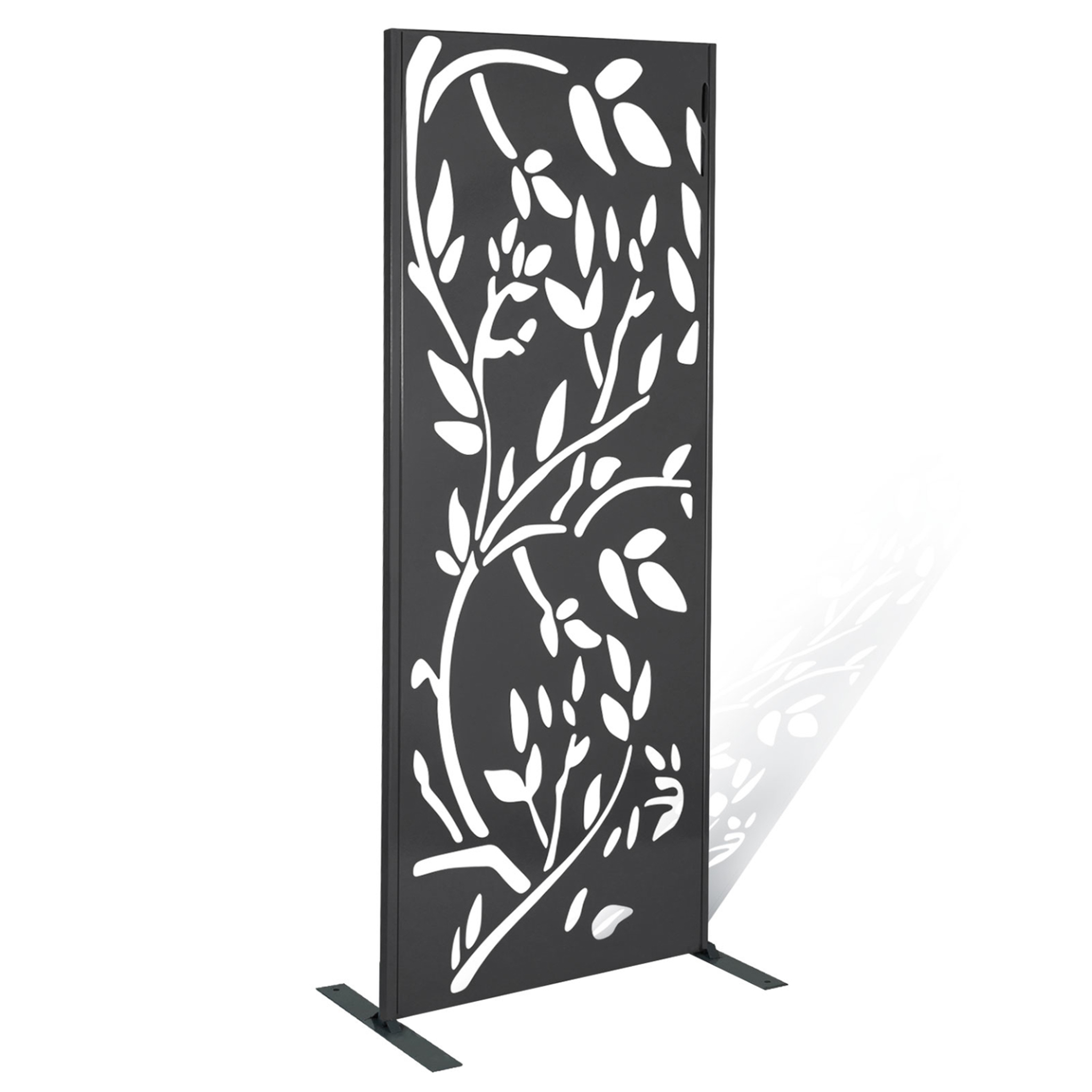 ID MARKET Panneau décoratif universel 150 x 50 cm lis gris