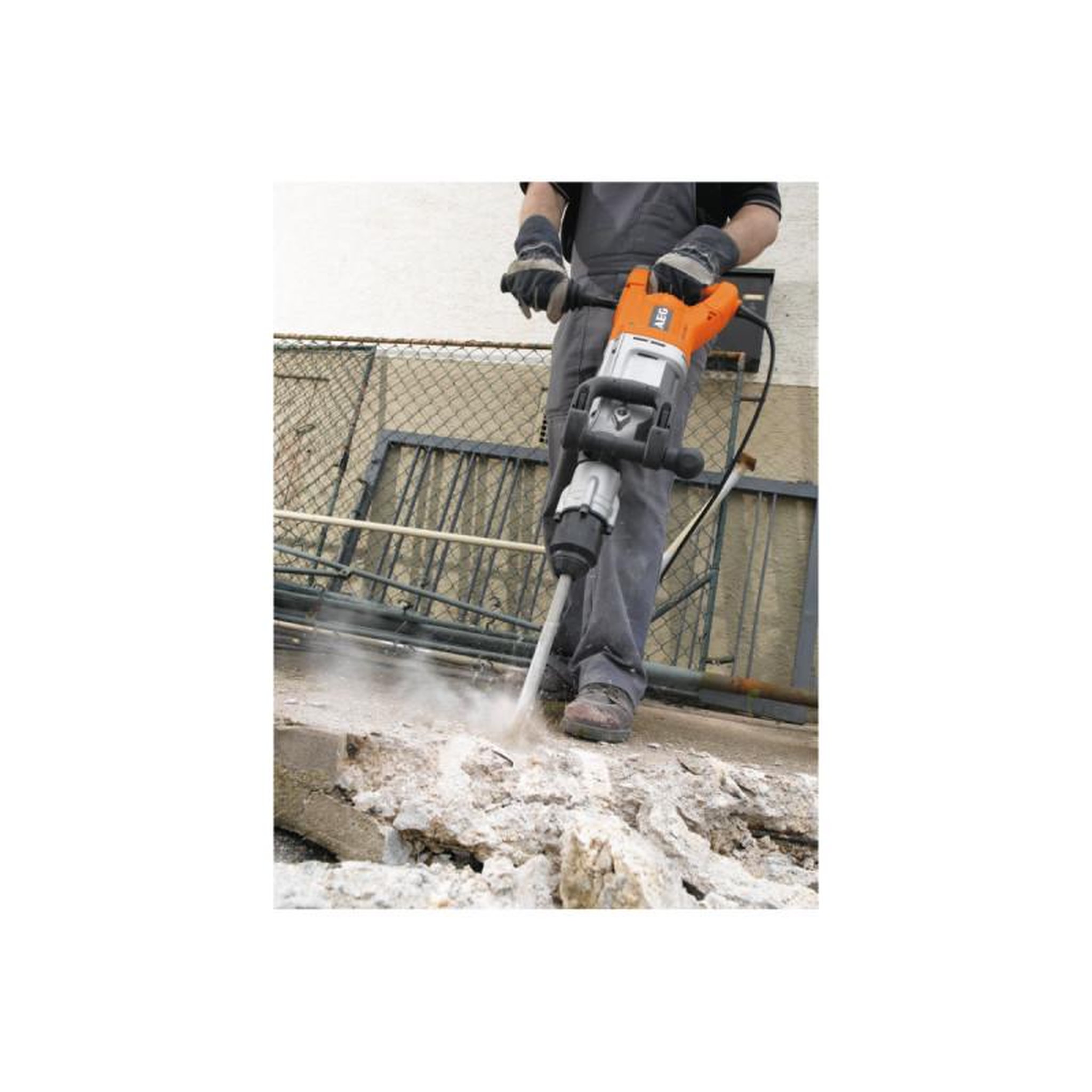 Voir la diapositive 2 : AEG Burineur AEG SDS Max 1600W 20 Joules PM 10 E