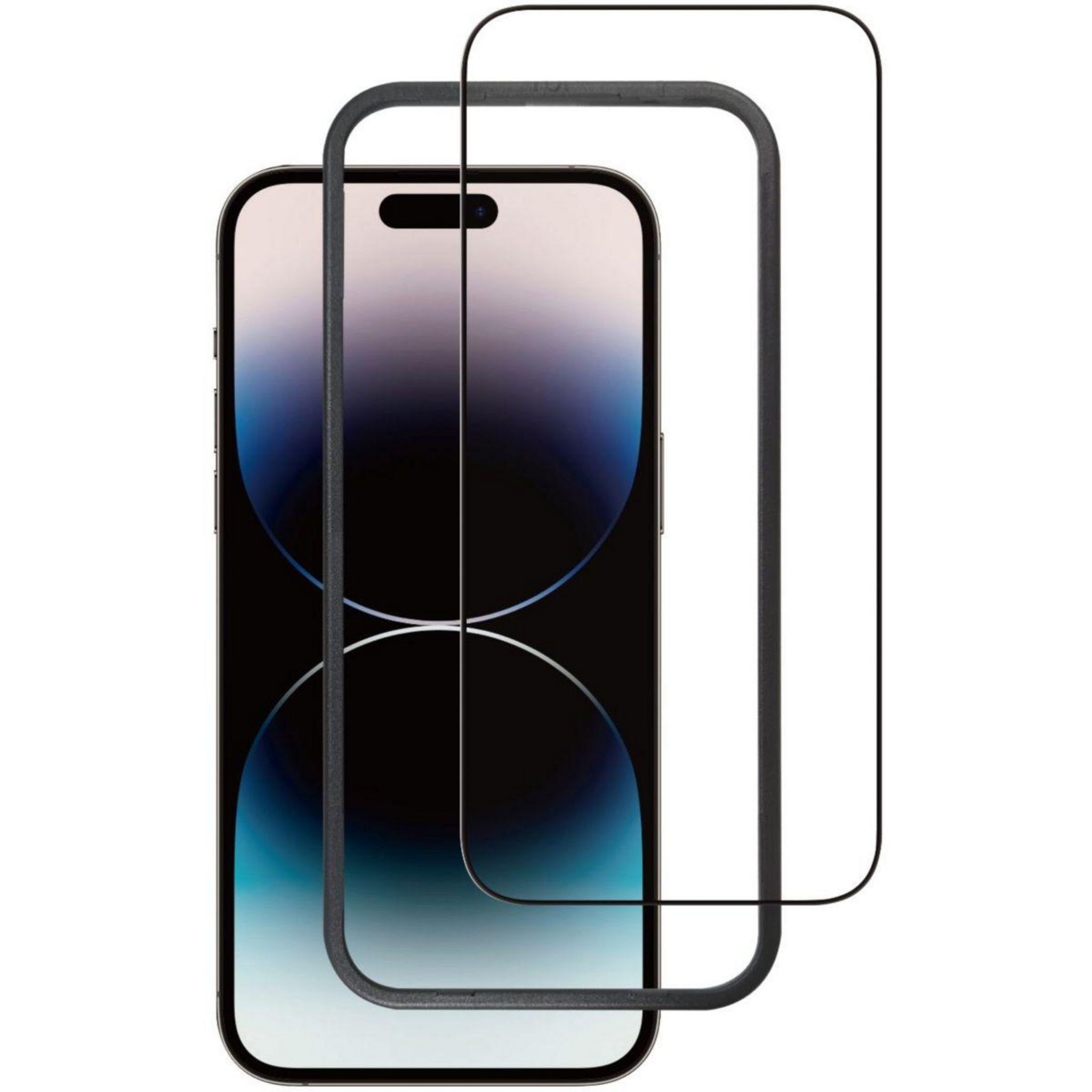 Protège-Écran Verre Trempé MAGIC APP Pour IPhone 14 Plus / 13 Pro Max - Noir