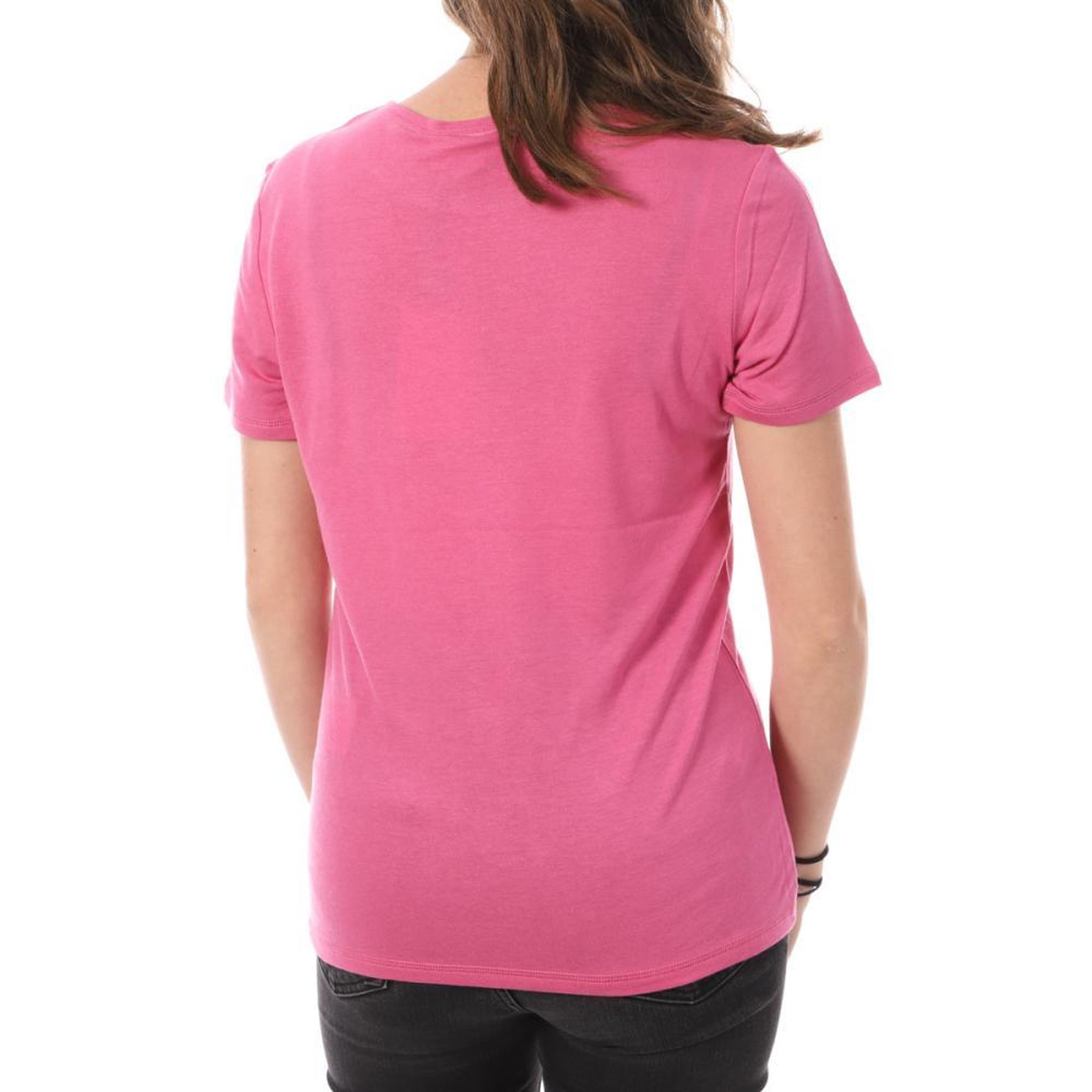 Voir la diapositive 2 : JACQUELINE DE YONG T-Shirt Rose Femme JDY Suma Wool