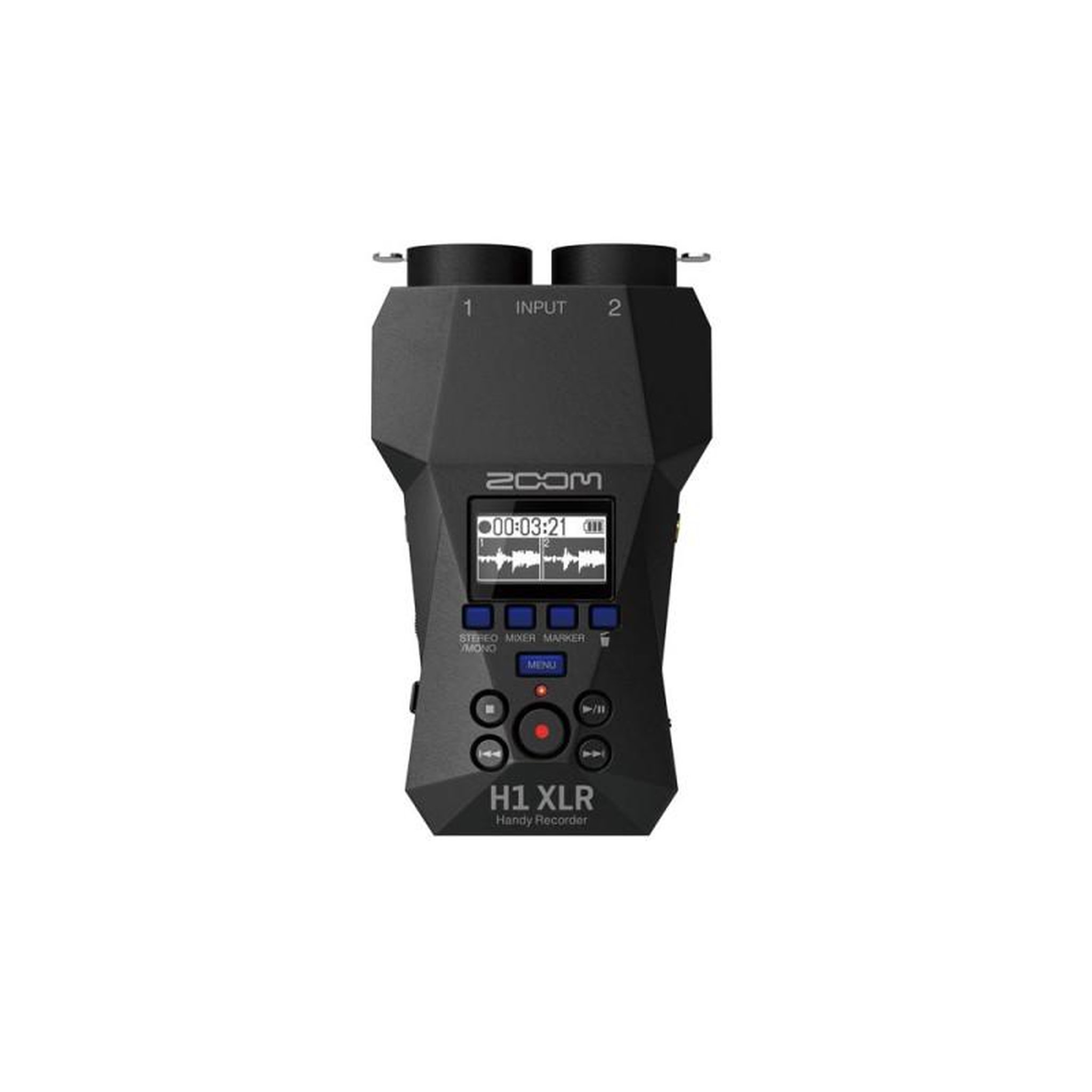 ZOOM Enregistreur 2 pistes 32 bits à virgule flottante Zoom H1 XLR Noir