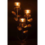 Voir la diapositive 3 : Paris Prix Chandelier Design en Métal  Calvin  37cm Doré