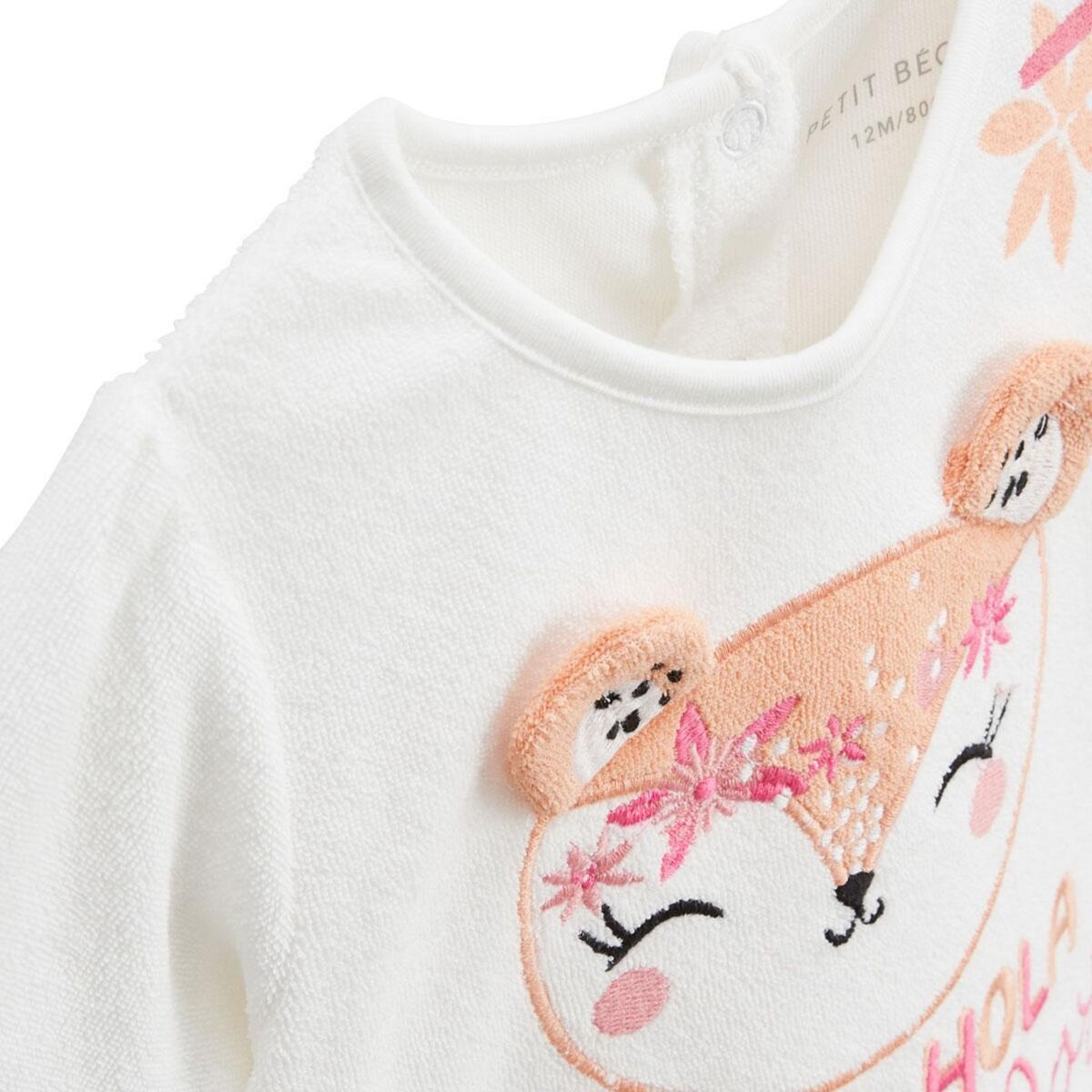 Petit Béguin Ensemble enfant t-shirt et short en éponge Bahamas